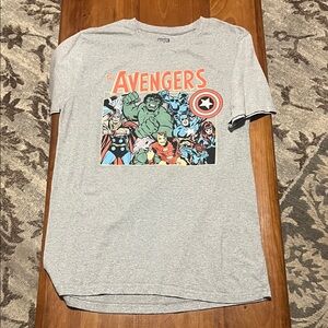Marvel Avengers Graphic Tee in Gray